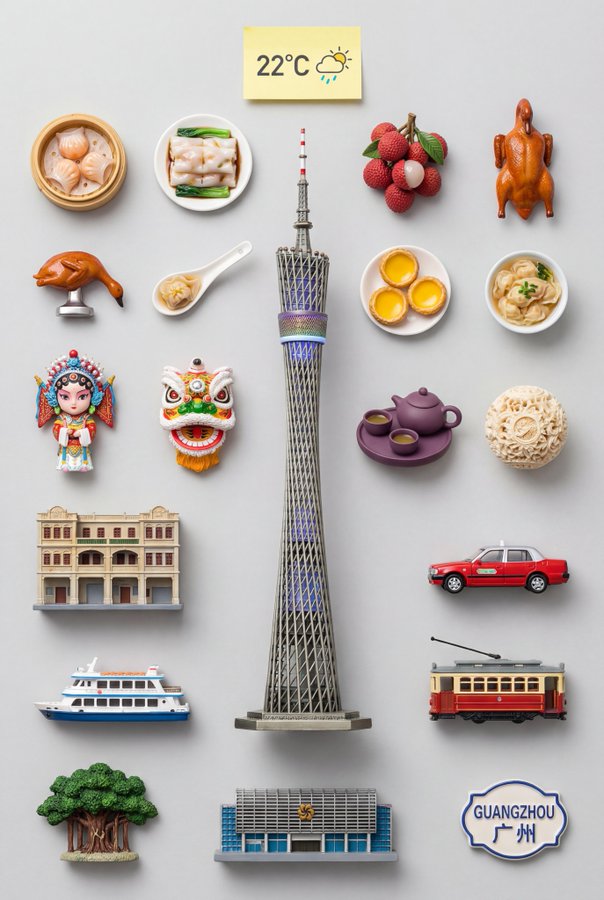 冰箱贴提示词模板