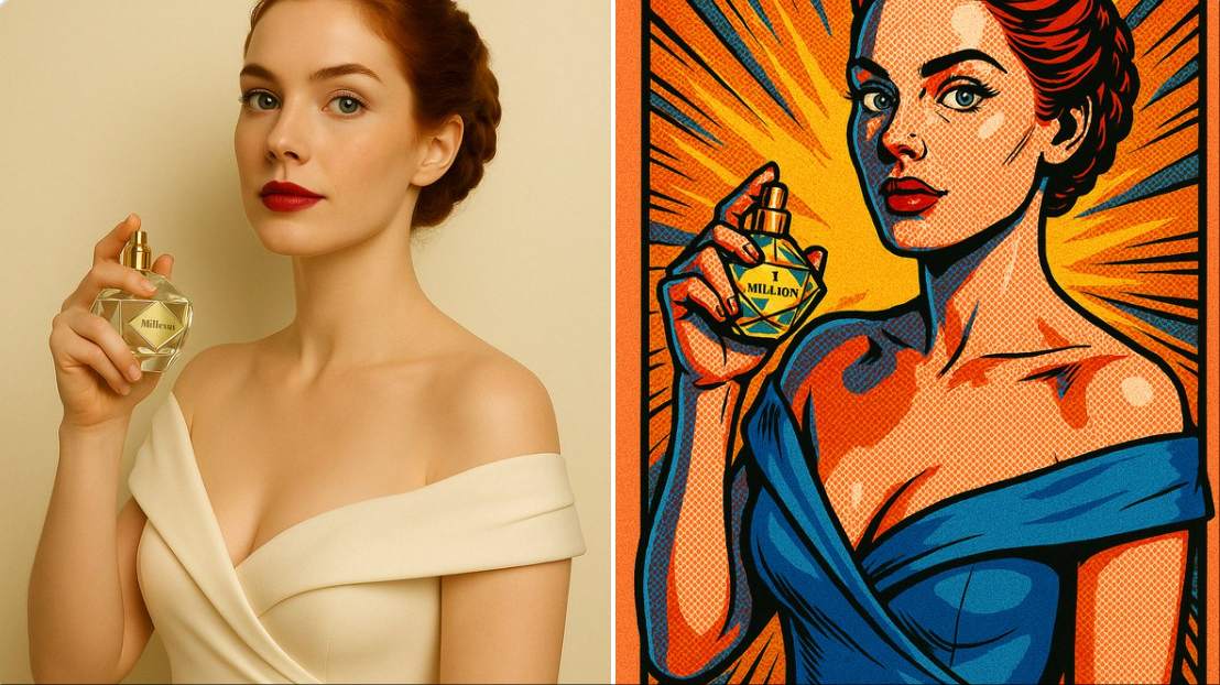 创作漫画风格插画