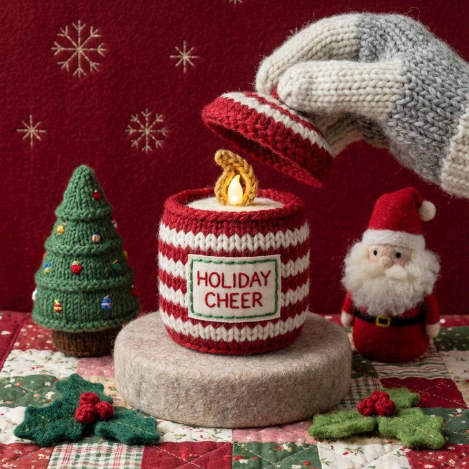 毛绒纺织品手工打造的微缩世界