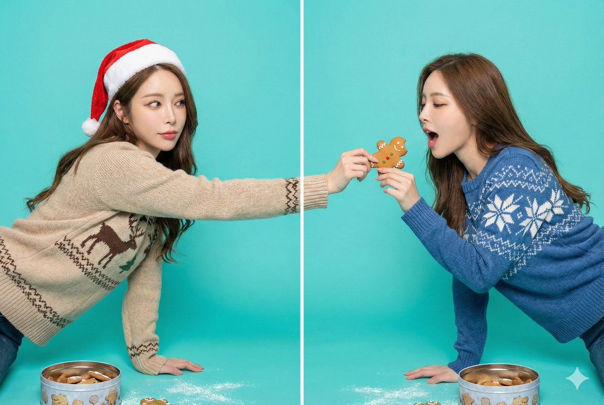 The Gingerbread Split | 圣诞特辑-圣诞姜饼跨框投喂