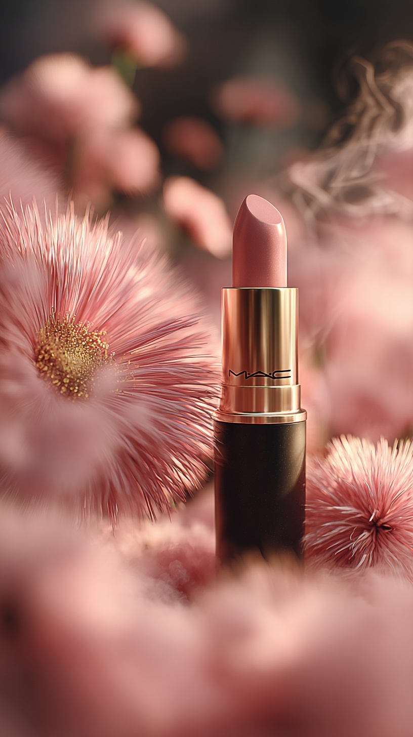 Nanobanana模型生成 MAC口红 - AI绘画提示词参考