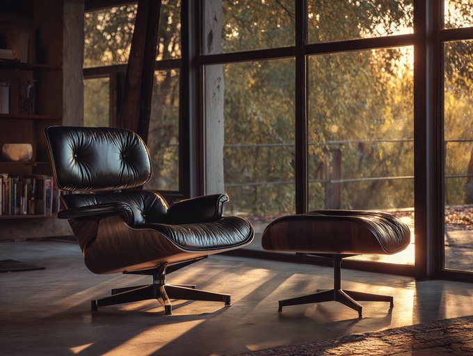 Nanobanana模型生成 黄金时段建筑摄影 - AI绘画提示词参考