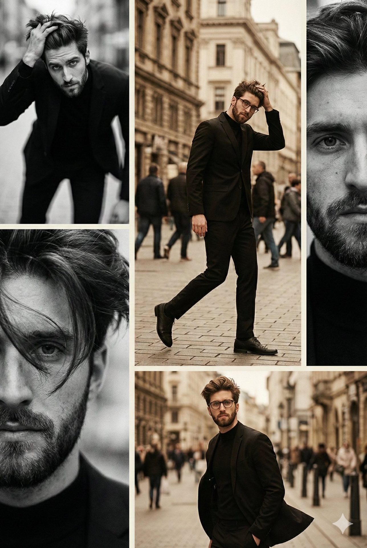 Vintage Urban Male Editorial | 复古都市男士大片 2 复古胶片都市男模合辑