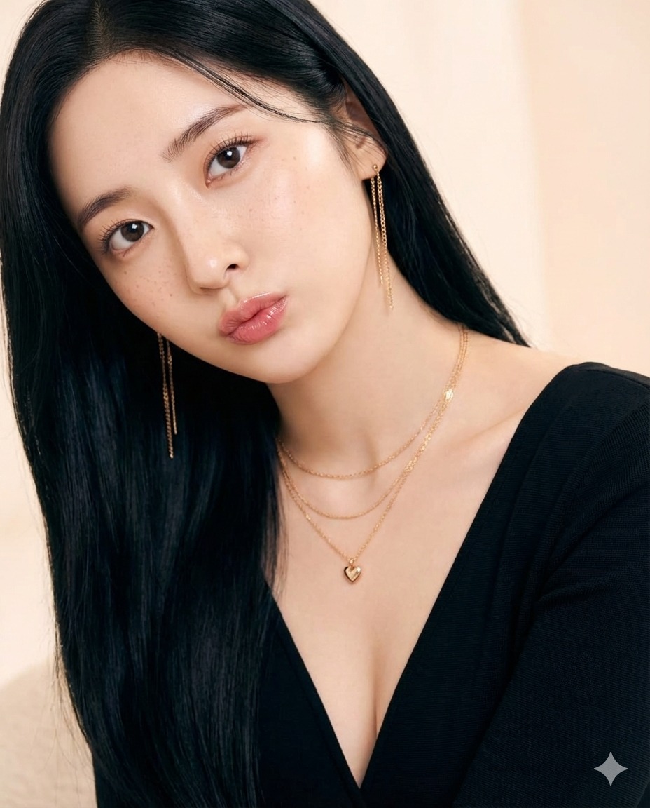 Nanobanana模型生成 撒娇少女特写 - AI绘画提示词参考