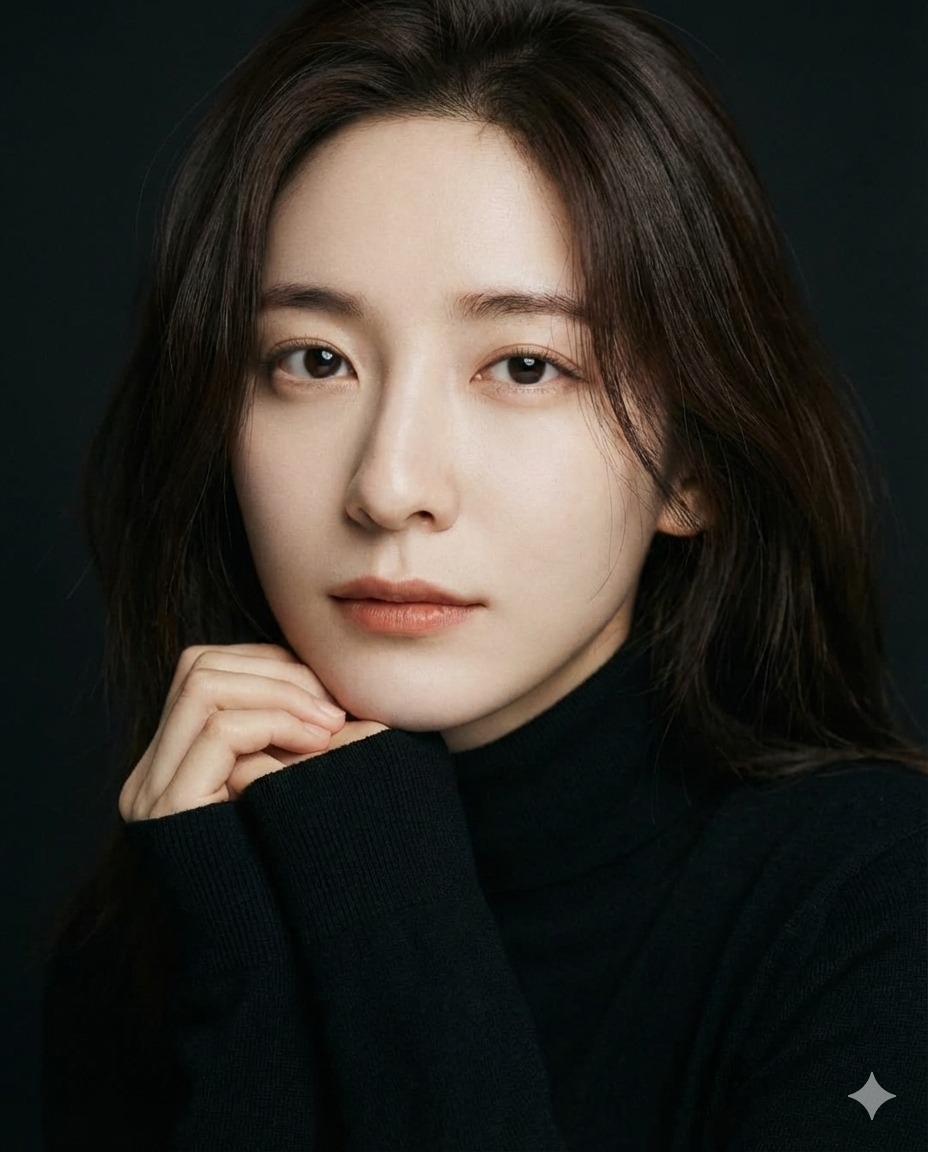 Nanobanana模型生成 暗夜光影清冷美人 - AI绘画提示词参考