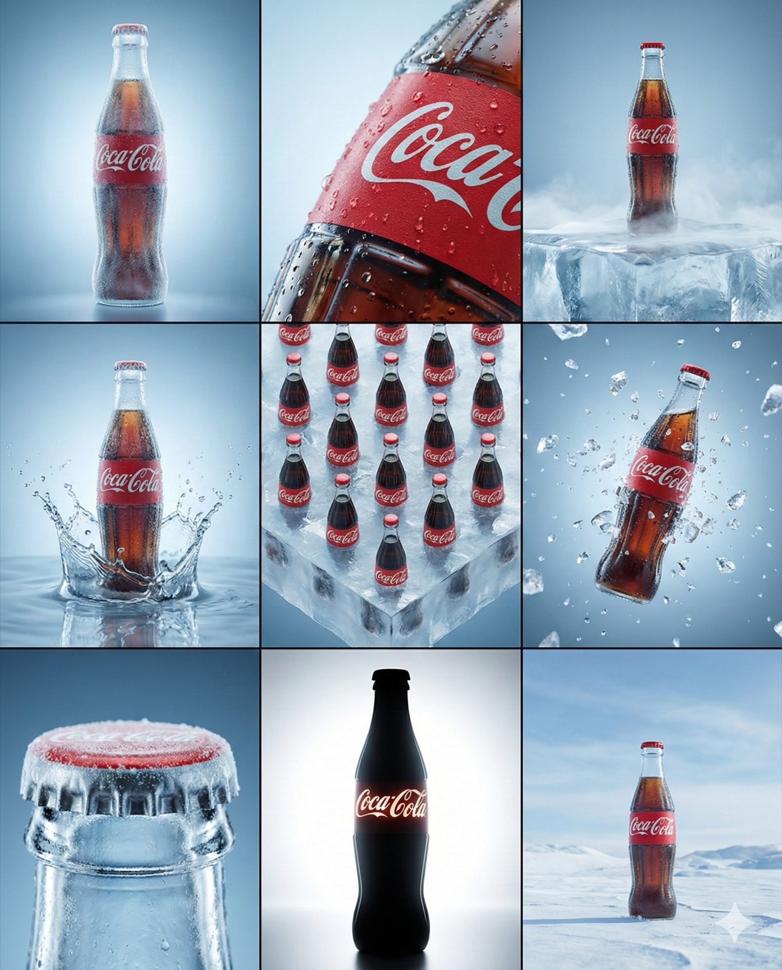 Ice Cold Storyboard | 可口可乐冰感九宫格 2 Ice Cold Storyboard | 可口可乐冰感九宫格