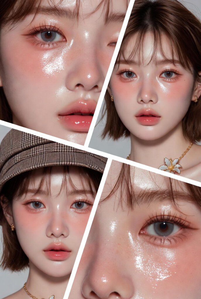 High-End Beauty Editorial Collage | 质感胶片美妆拼贴