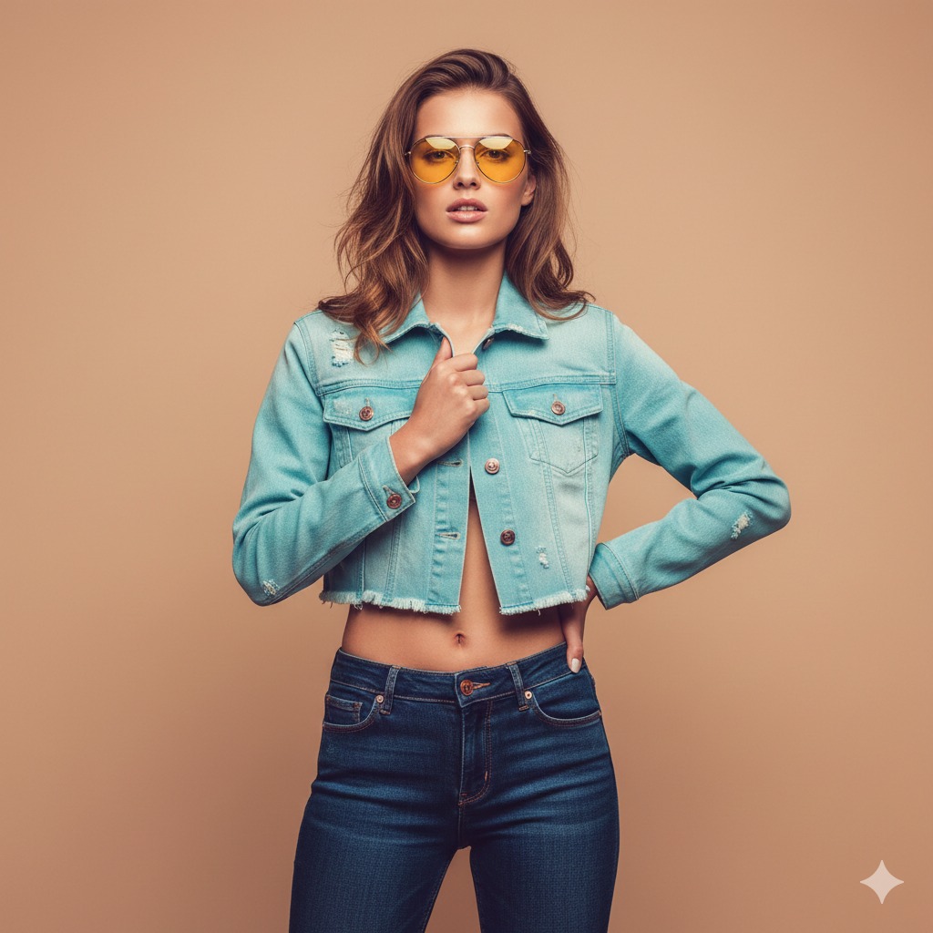 Nanobanana模型生成 蜜桃青橙时尚大片 - AI绘画提示词参考