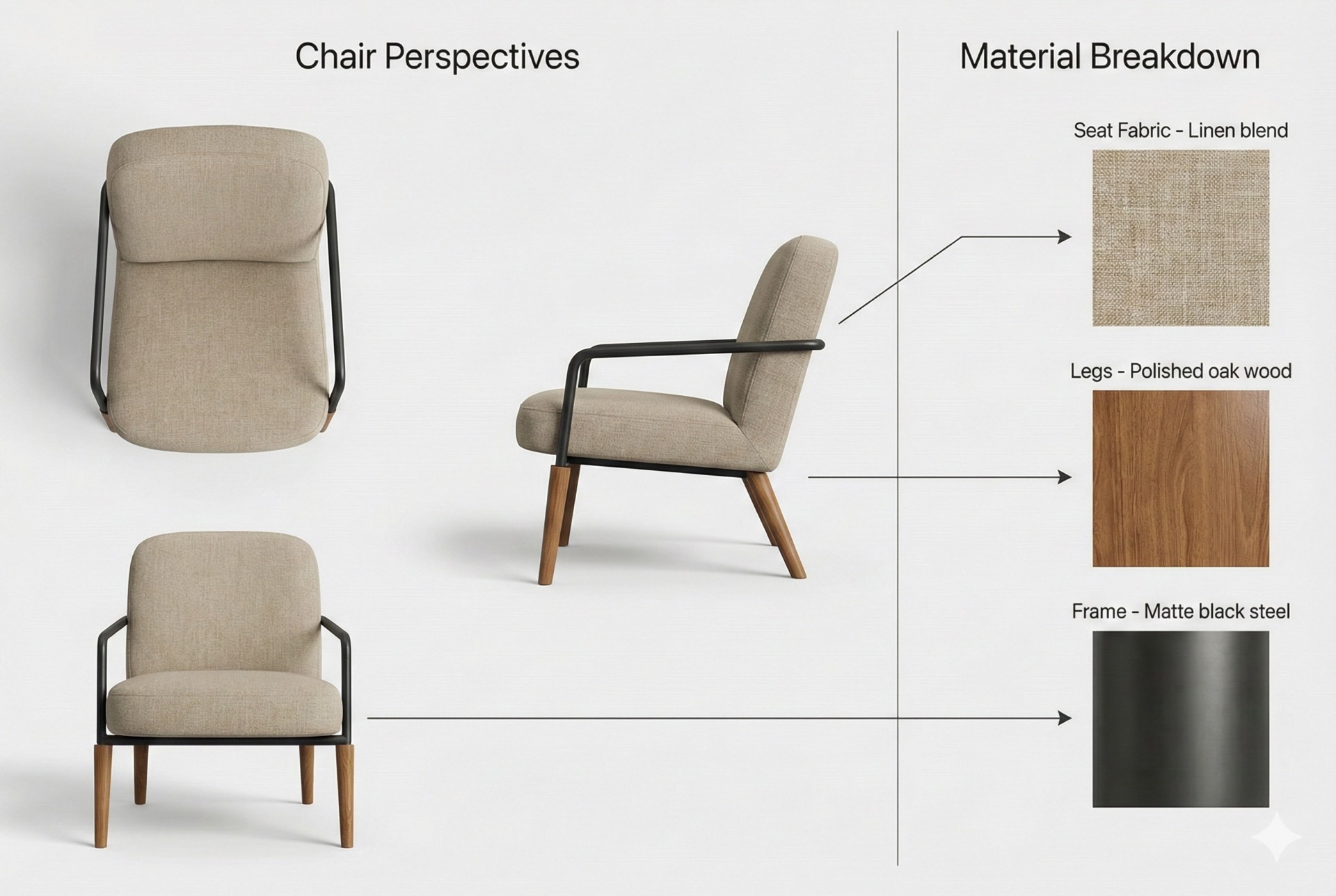 Modern Furniture Showcase | 现代极简家具解构