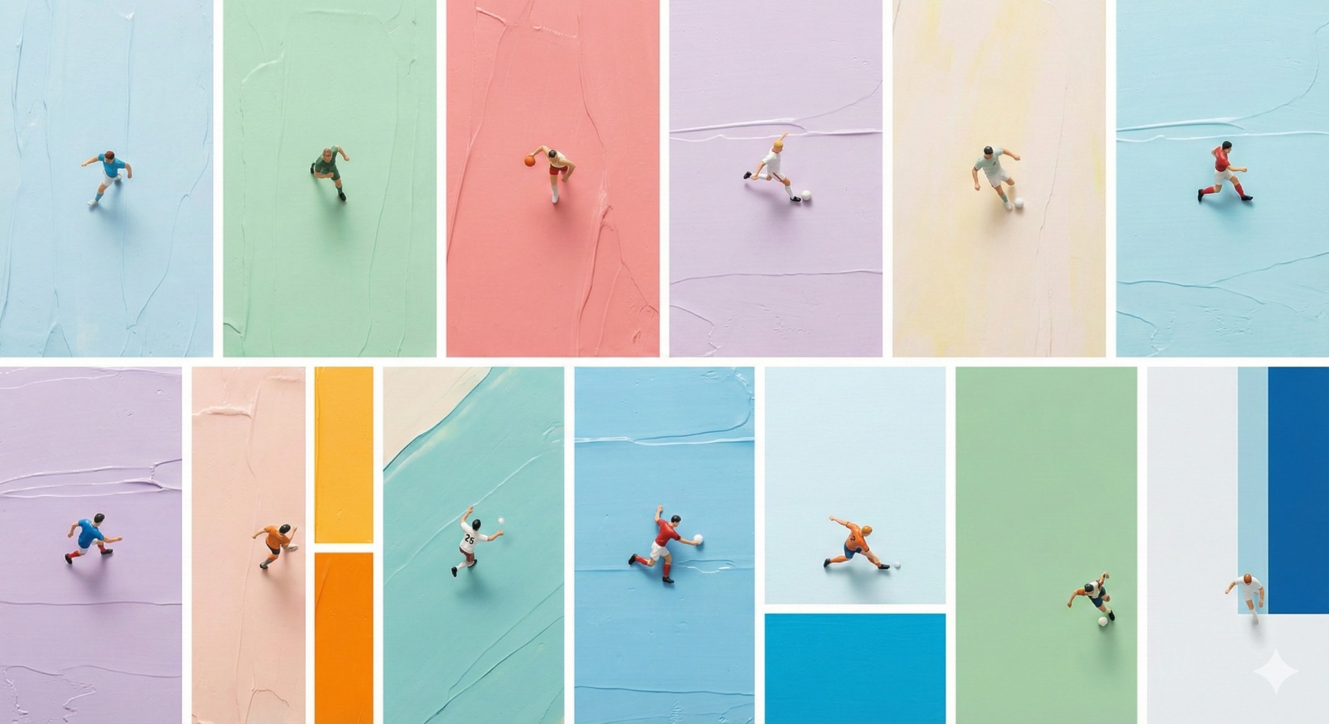 Miniature Abstract Sport | 极简色彩竞技场 2 Miniature Abstract Sport | 极简色彩竞技场