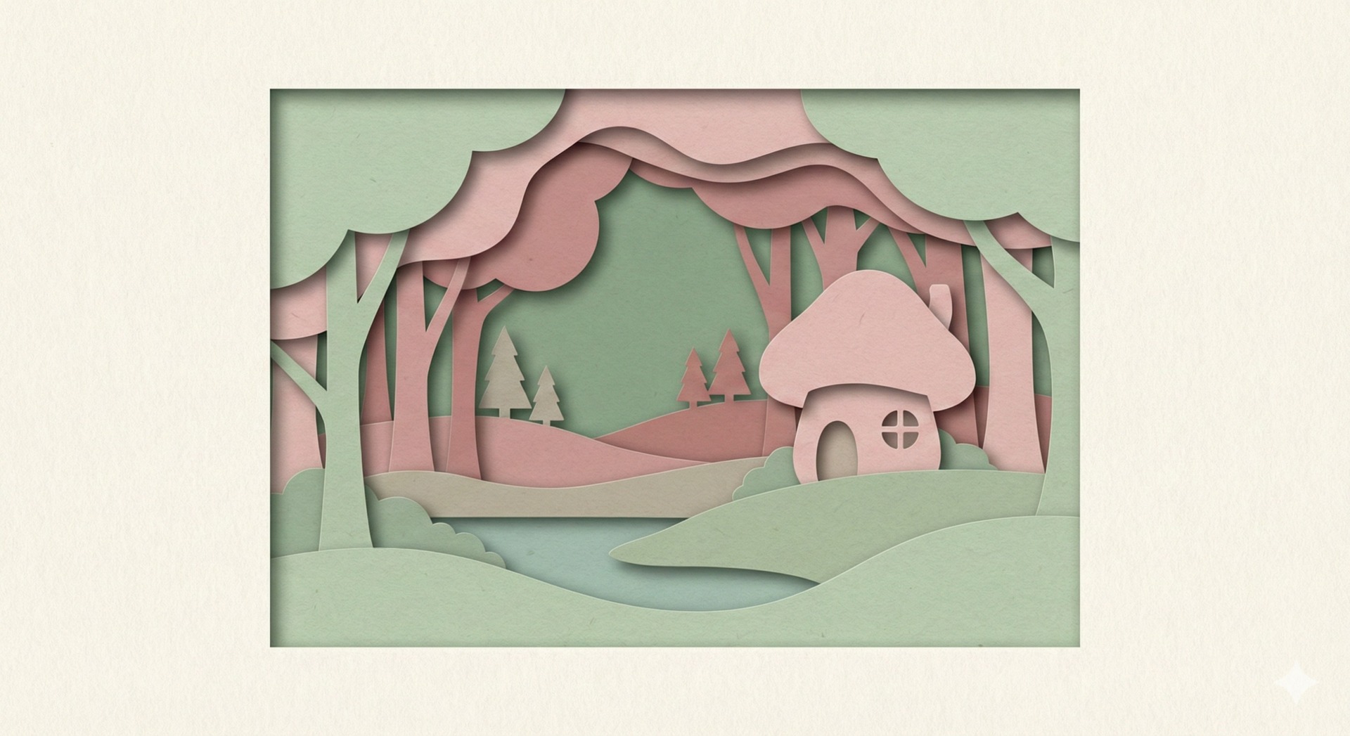 Whimsical Papercut Art | 极简层叠纸艺