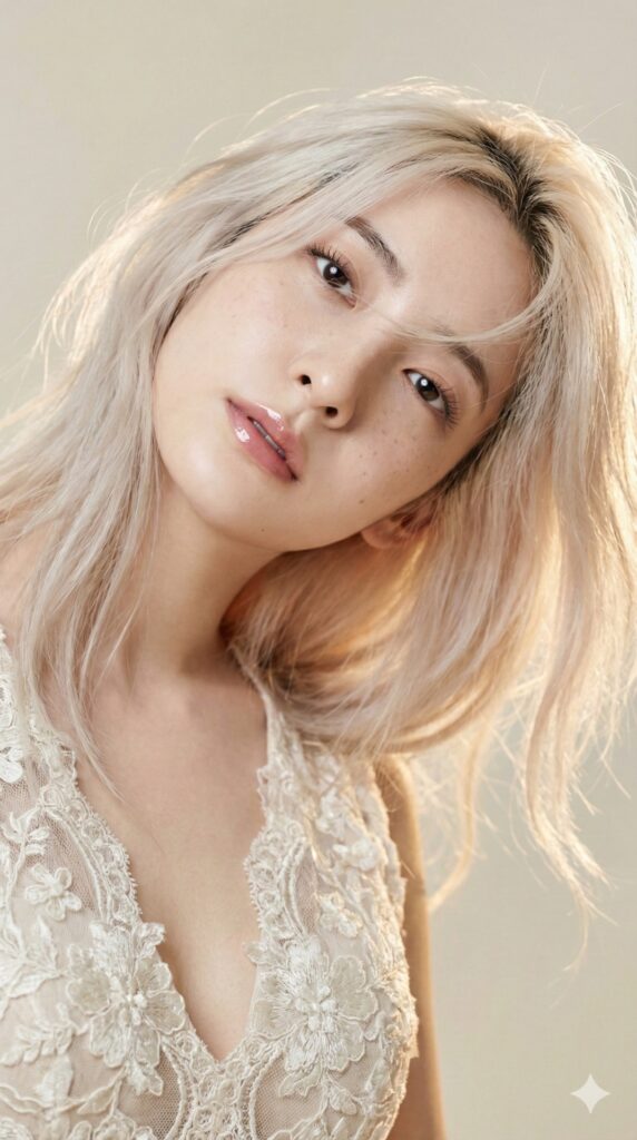 Nanobanana模型生成 柔美光影中的高级时尚大片 - AI绘画提示词参考