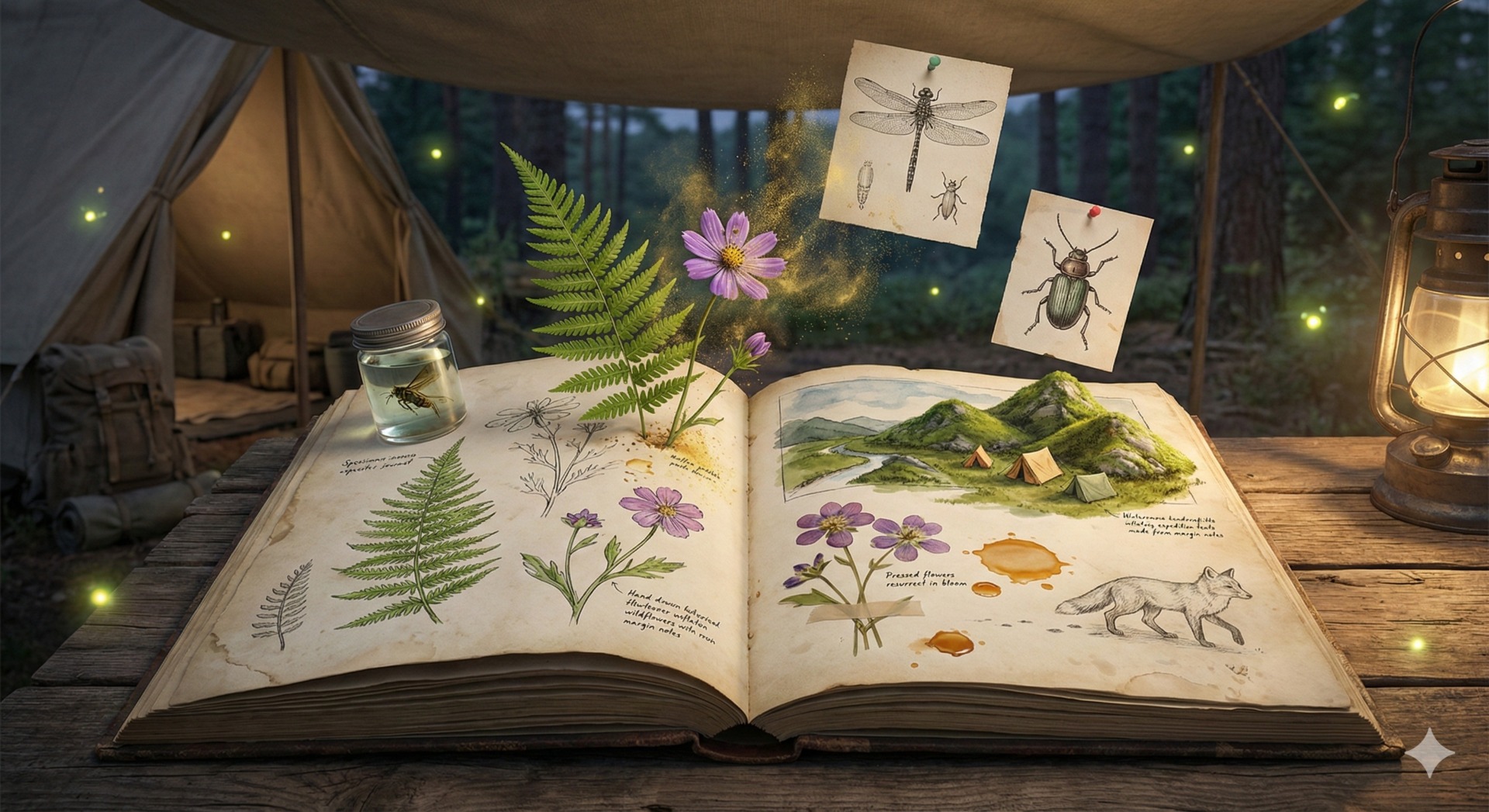 Living Field Journal | 旷野日记奇幻觉醒