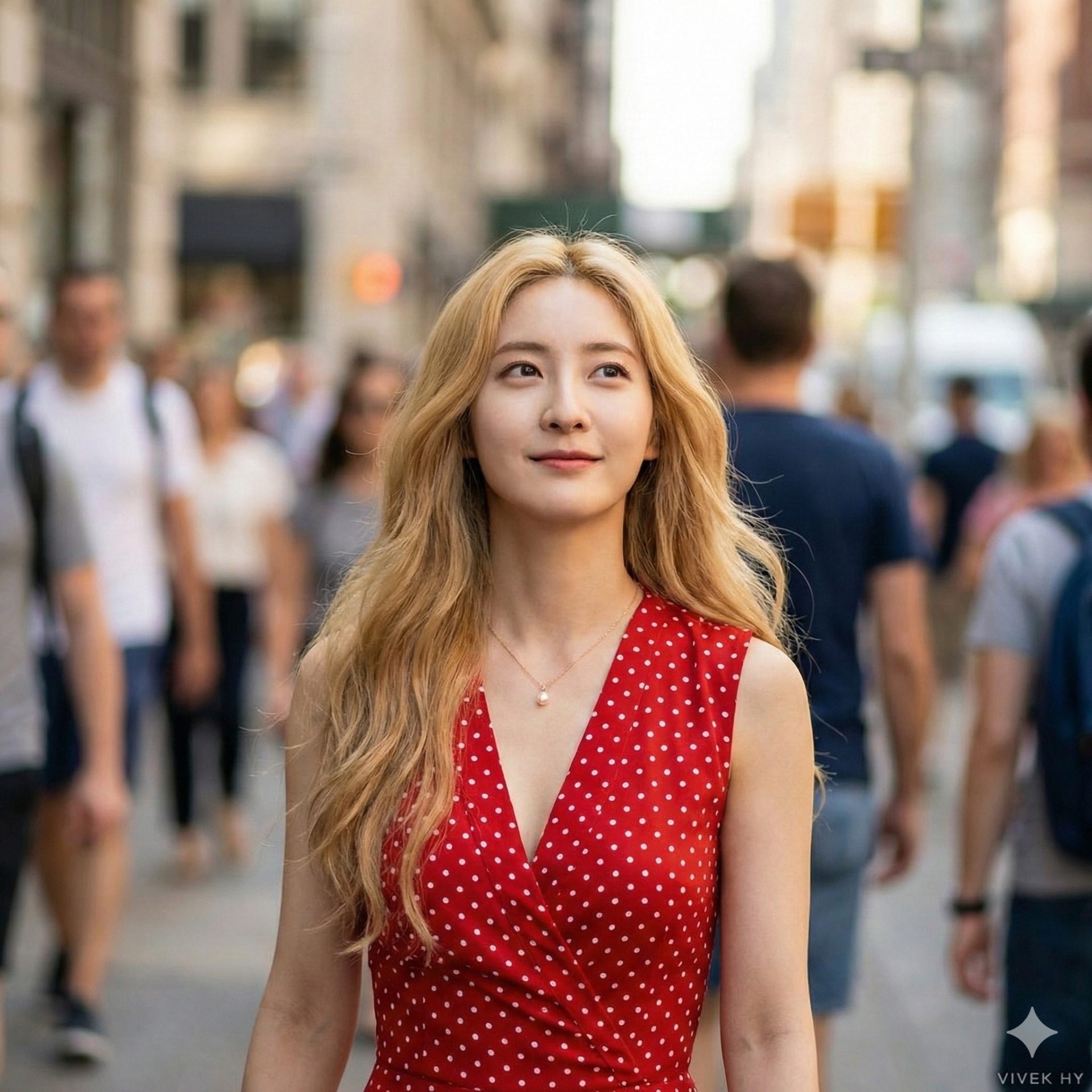 Blonde Beauty Street | 金发美女街拍