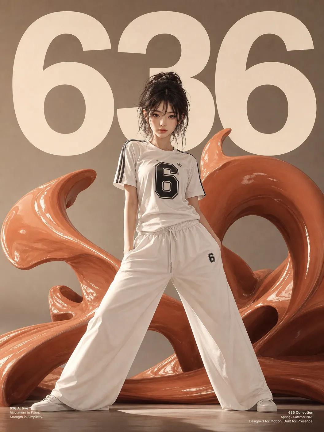 Nanobanana Pro 生成 韩国女性半写实动漫运动时尚封面 - AI绘画提示词