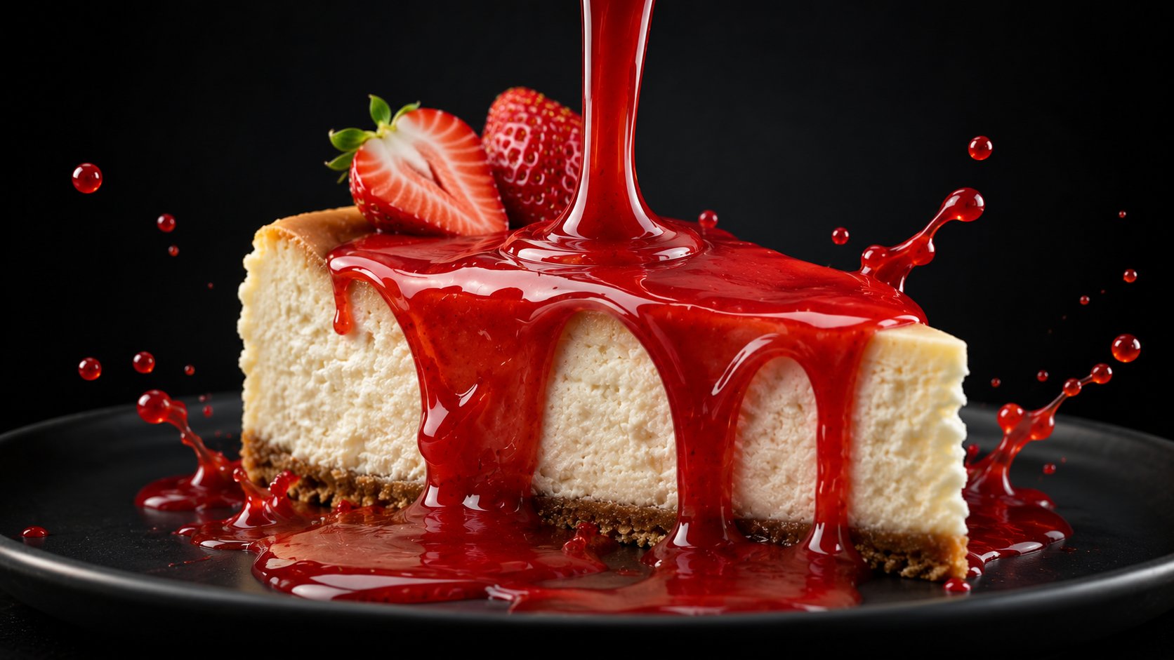 Liquid Pour Food Advertising Photography | 液体倾倒至食物的高端商业摄影 2 Nanobanana Pro 生成 液体倾倒至食物的高端商业摄影 - AI绘画提示词