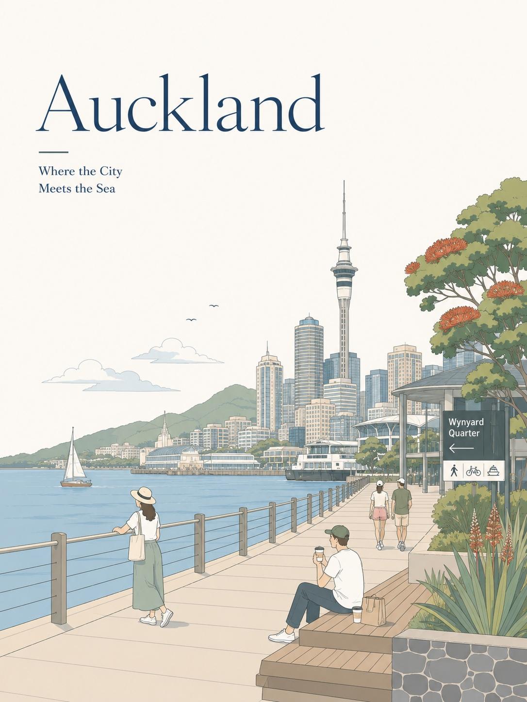 Minimalist Travel Poster Illustration Japanese Style | 极简主义旅游海报插画日系矢量风 2 Nanobanana Pro 生成 极简主义旅游海报插画日系矢量风 - AI绘画提示词