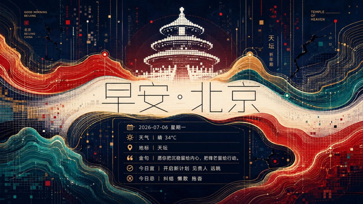 Nanobanana Pro 生成 新媒体数字山水极简线性艺术海报 - AI绘画提示词