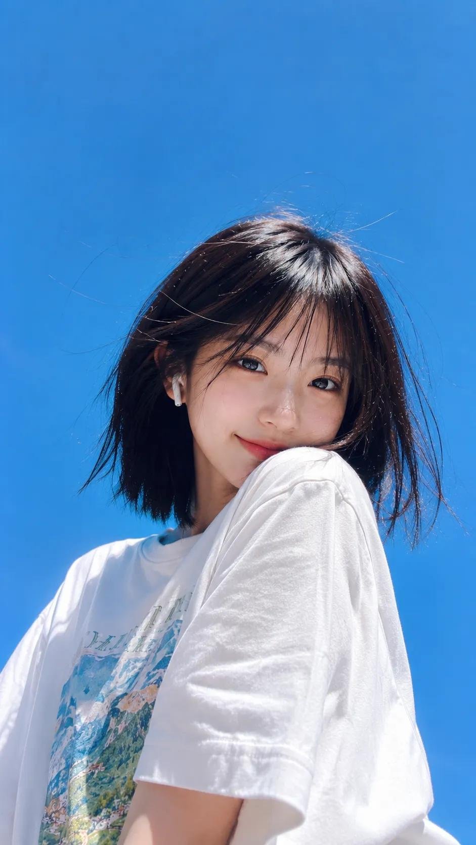 Nanobanana Pro 生成 清新阳光夏日少女超写实人像 - AI绘画提示词