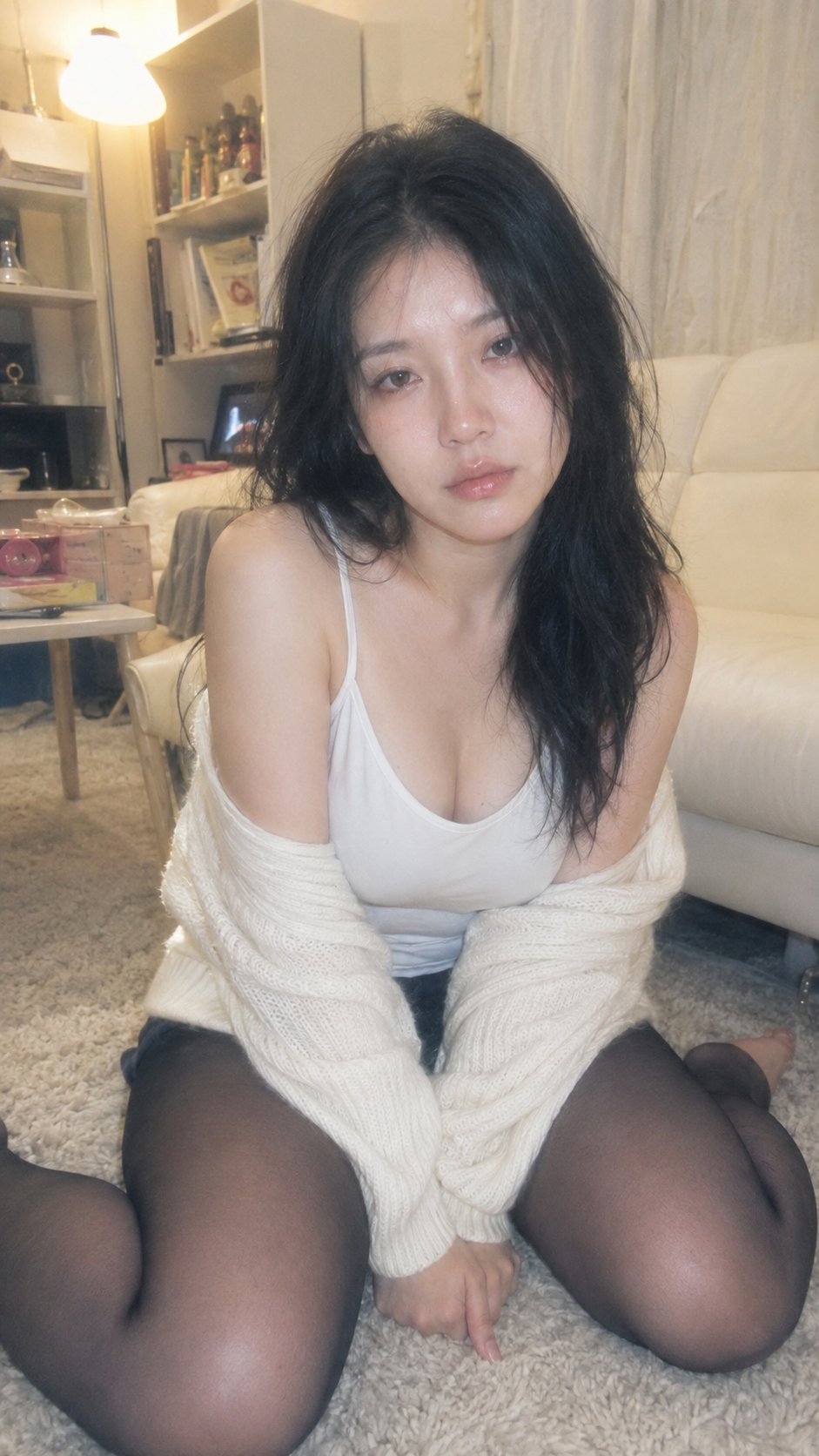 Nanobanana Pro 生成 2000年代亚裔写真CCD质感人像 - AI绘画提示词