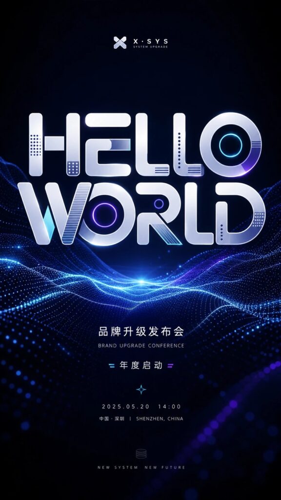 Future Tech Digital Hollow Particle Halo | 未来数字连接中空粒子光环科技感海报 5 Nanobanana Pro 生成 未来数字连接中空粒子光环科技感海报 - AI绘画提示词