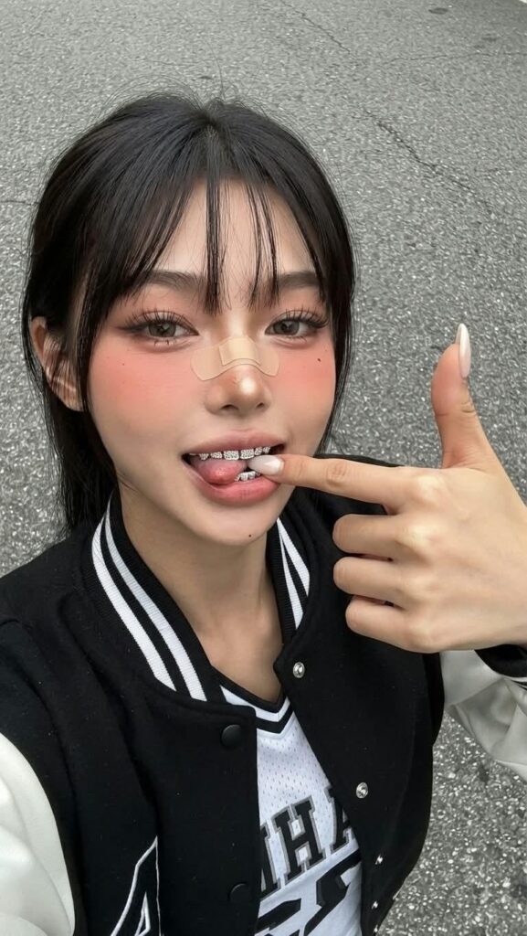 Nanobanana Pro 生成 超写实抖音风少女户外自拍人像 - AI绘画提示词