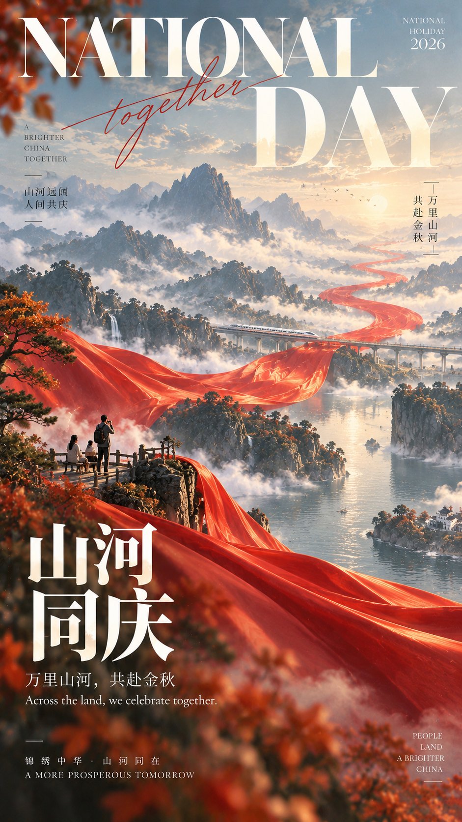 Modern Oriental Editorial Poster Design Prompt | 现代东方高级海报设计提示词 2 Nanobanana Pro 生成 现代东方高级海报设计提示词 - AI绘画提示词