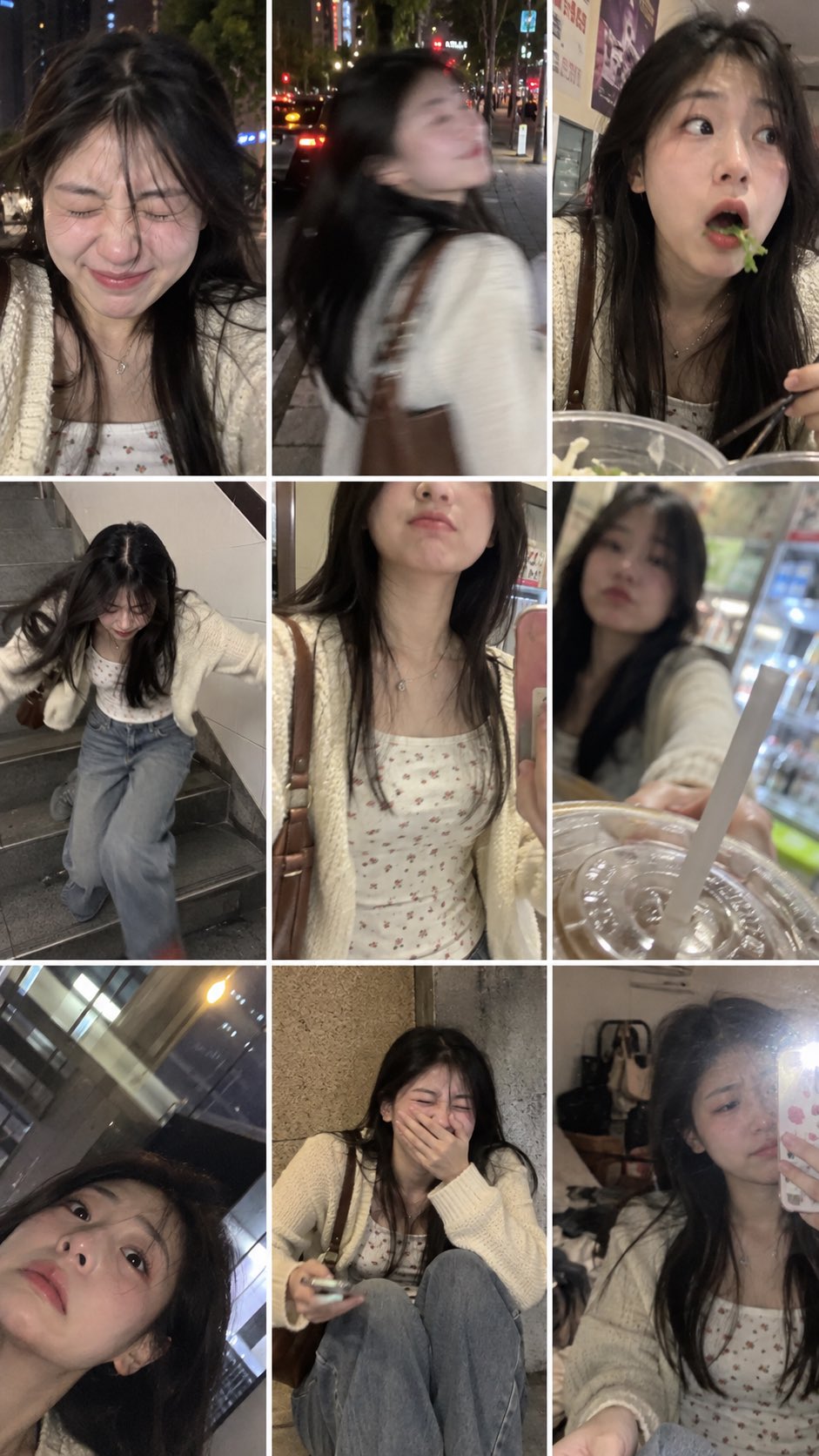 Nanobanana Pro 生成 素人生活失败废片九宫格集合 - AI绘画提示词