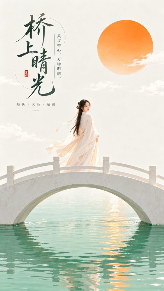 Oriental Zen Minimalist Feminine Aesthetic Cover | 东方禅意极简女性审美明快封面 6 Nanobanana Pro 生成 东方禅意极简女性审美明快封面 - AI绘画提示词